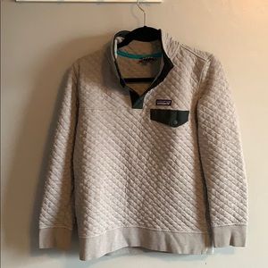 Patagonia quilted pullover